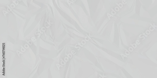 White crumpled paper texture. White wrinkled paper texture. White paper texture. White crumpled and top view textures can be used for background of text or any contents. photo