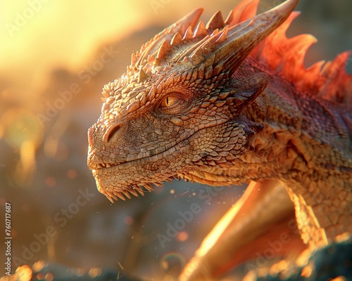 Dragon scales photo