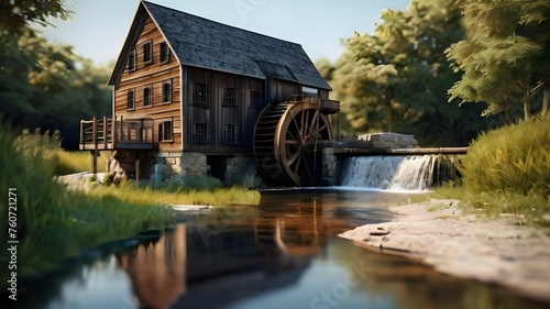 mill on the river