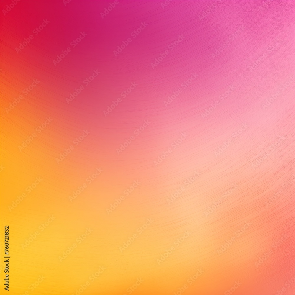 Magenta and yellow ombre background, in the style of delicate lines, shaped canvas - obrazy, fototapety, plakaty 