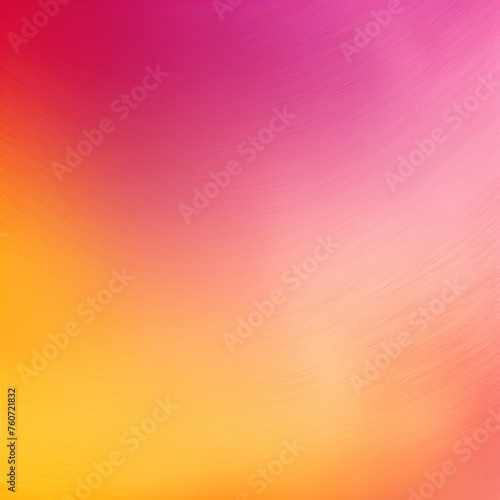 Magenta and yellow ombre background, in the style of delicate lines, shaped canvas