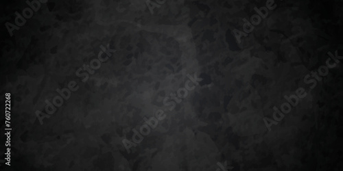 Abstract dark black and stone grungy wall charcoal color backdrop texture background. Blank black concrete texture surface background. dark texture chalk board and black board background.