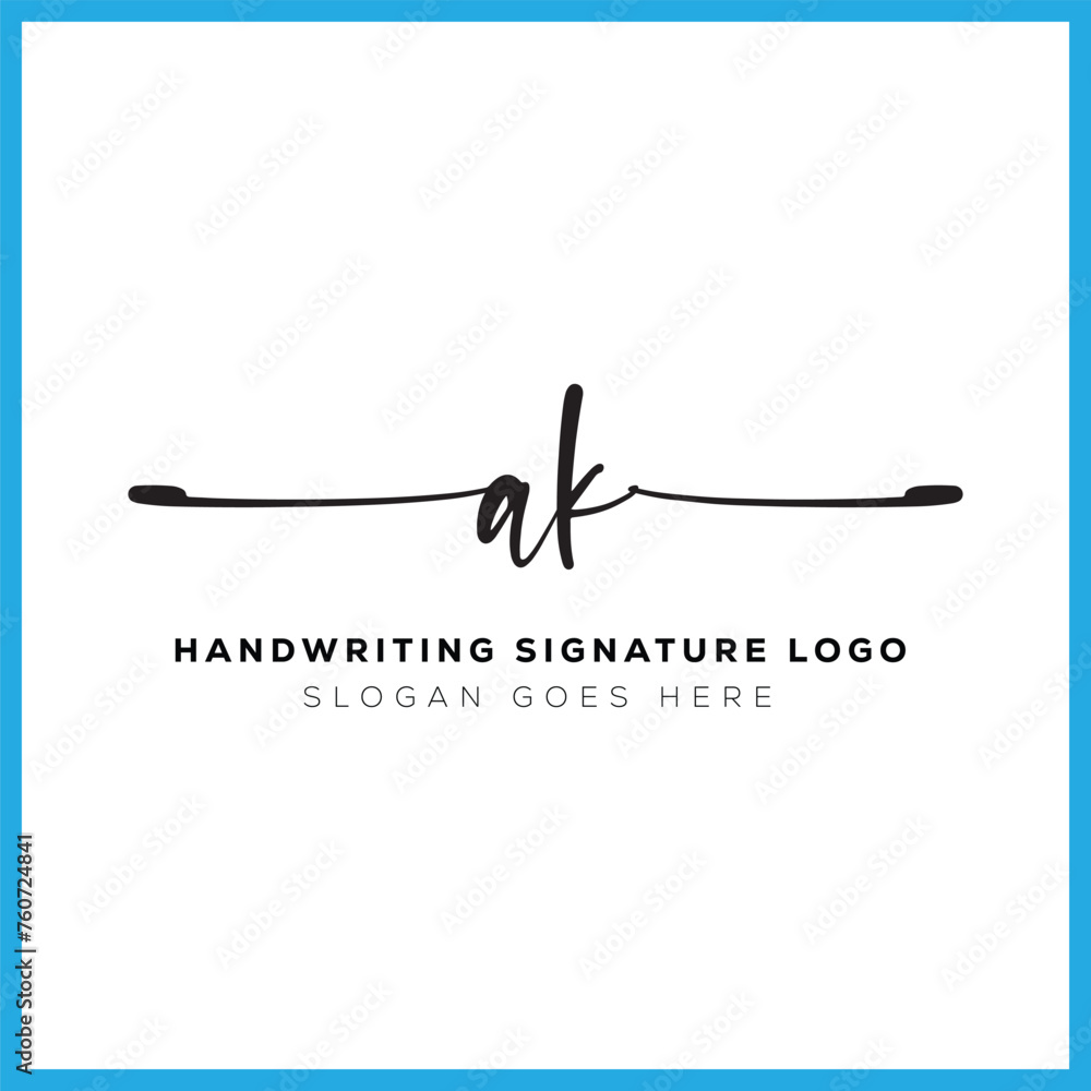 AK initials Handwriting signature logo. AK Hand drawn Calligraphy lettering Vector. AK letter real estate, beauty, photography letter logo design. AK initials Handwriting signature logo. AK Hand drawn Calligraphy lettering Vector. AK letter real estate, beauty, photography letter logo design.