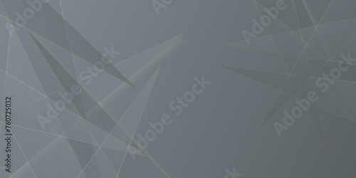 Abstract black, grey color lines background. Pattern tringle geometric shapes style background. golden abstract background geometry shine and layer element vector for presentation design, vect