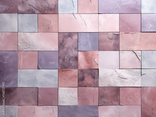 Mauve marble tile tile colors stone look  in the style of mosaic pop art