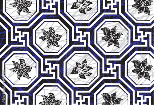 Batik Indonesian: is a technique of wax-resist dyeing applied to whole cloth, or cloth made using this technique originated from Indonesia.