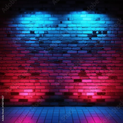 colorful brick wall pattern background