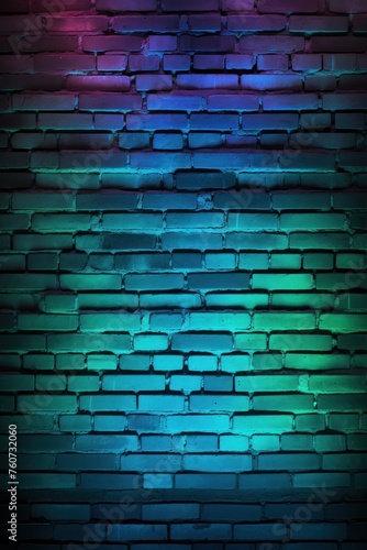 colorful brick wall pattern background