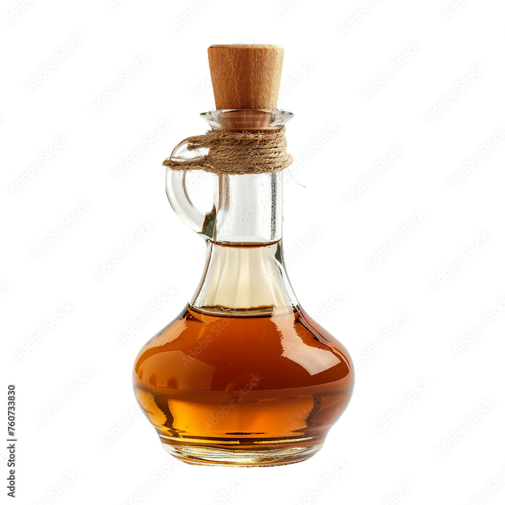Gliding vinegar, transparent background, isolated image, generative AI Gliding vinegar, transparent background, isolated image, generative AI