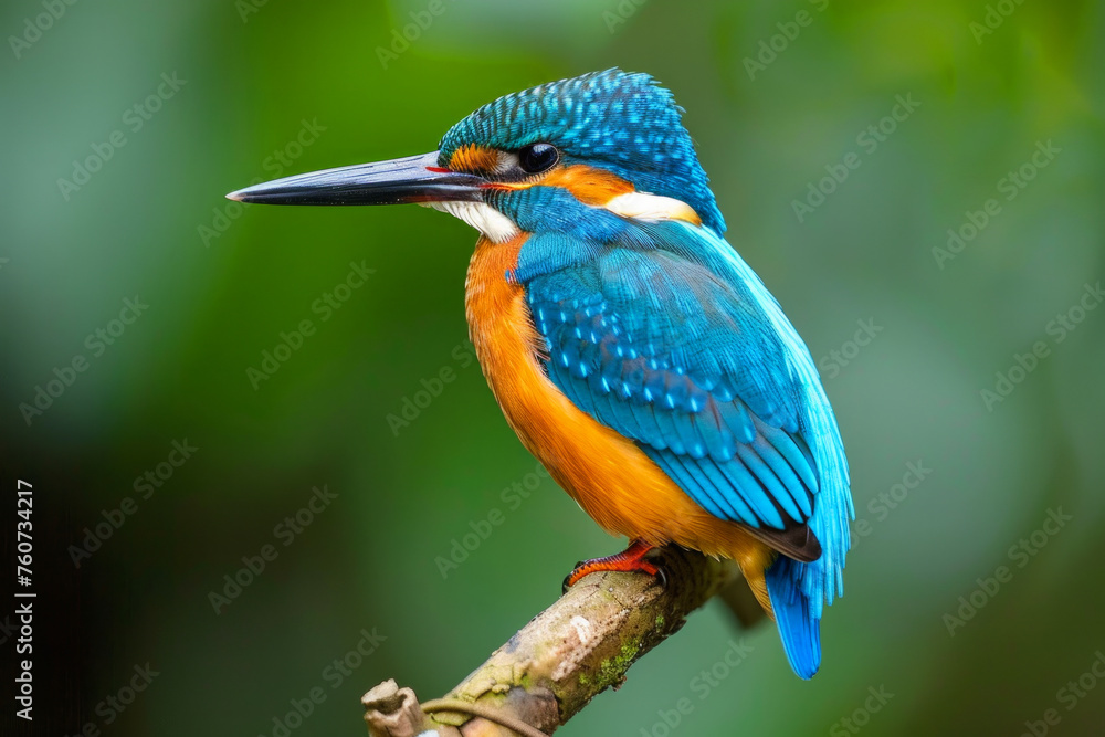 A colorful bird with a blue and red head and tail feathers. The bird is in the air and has a beautiful, vibrant appearance. animal photography, Spread wings and soar, A phoenix colorful