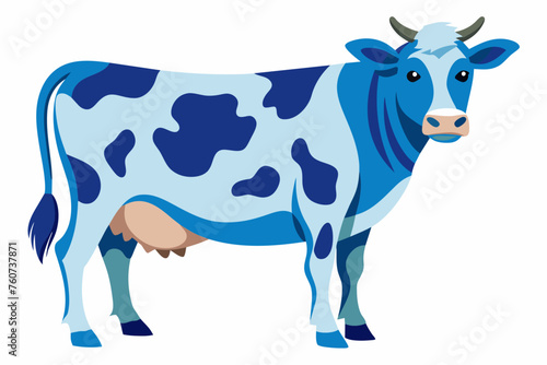 water-color-simple-cow-vector .