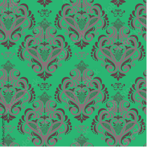 seamless damask wallpaper
