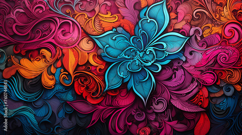 abstract floral background