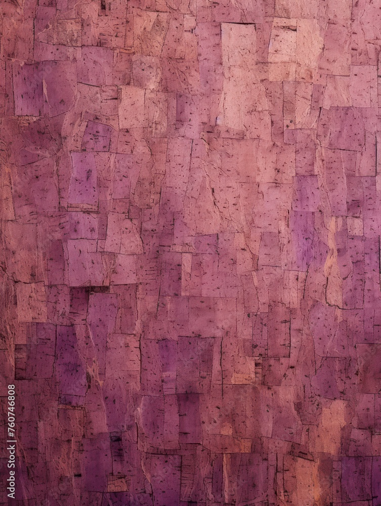 Purple cork wallpaper texture, cork background