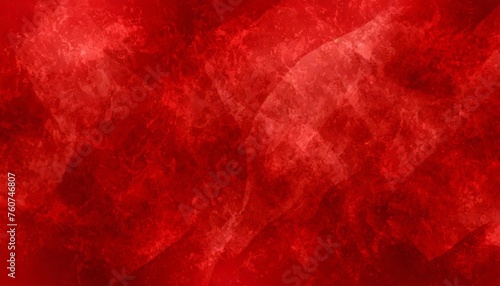 red christmas background with marbled watercolor texture in abstract vintage painted paper design that is elegant and has old paint stains and grunge