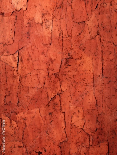 Red cork wallpaper texture, cork background