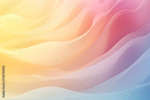 Rose and yellow ombre background, in the style of delicate lines, shaped canvas