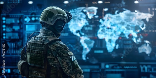 Analyzing global conflict trends with military technology and cyber warfare statistics. Concept Global Conflict Trends, Military Technology, Cyber Warfare Statistics, Analysis