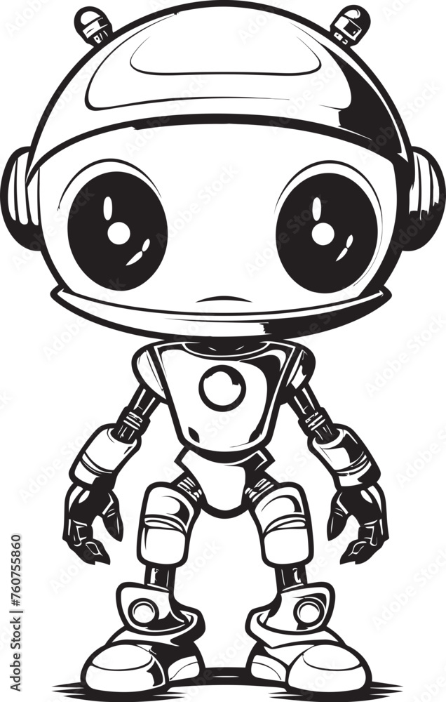 Astral Enforcer Alien Robot Iconic Symbol Techno Intruder Vector Logo of Extraterrestrial Robot Astral Enforcer Alien Robot Iconic Symbol Techno Intruder Vector Logo of Extraterrestrial Robot