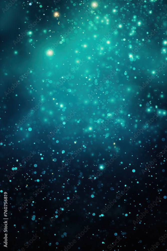 Teal christmas background with background dots