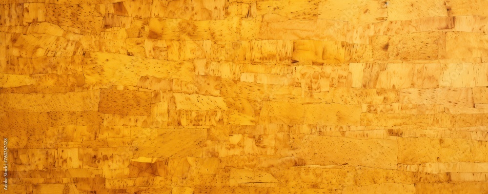 Yellow cork wallpaper texture, cork background