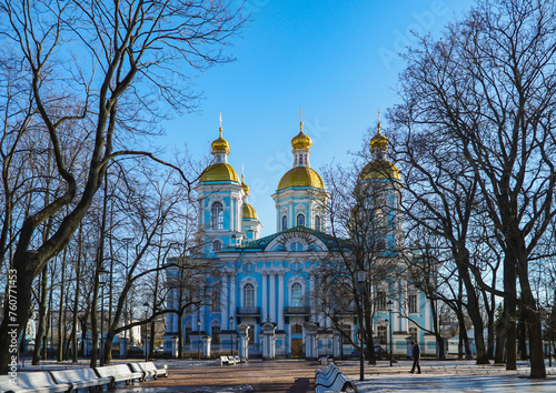 St. Nicholas Naval Cathedral.
    Saint Petersburg.