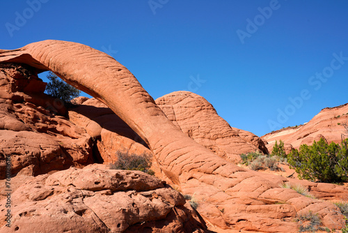 Photogenic Cobra Arch in Utah USA