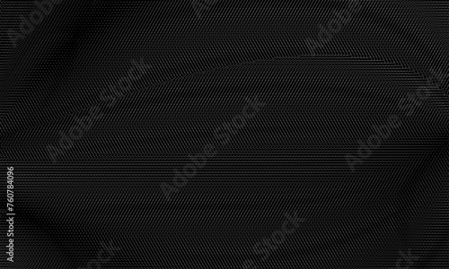 Abstract geometric black fluid structure tile background. Seamless geometric pattern background black grey lines dot patterns