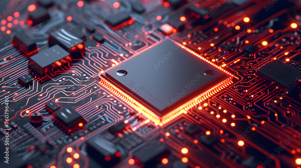 integrated microchip electronic circuit board close up. integrated microchip electronic circuit board close up.