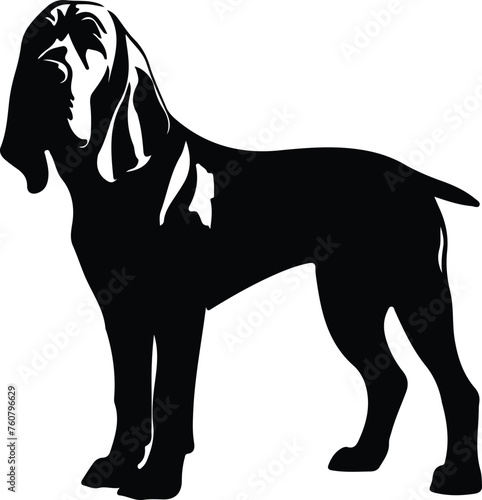 bloodhound silhouette