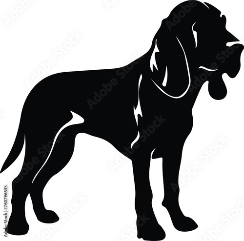 bloodhound silhouette