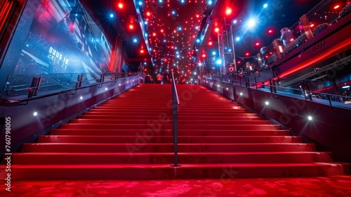 Red carpet entrance for stars on film premiere © Media Srock
