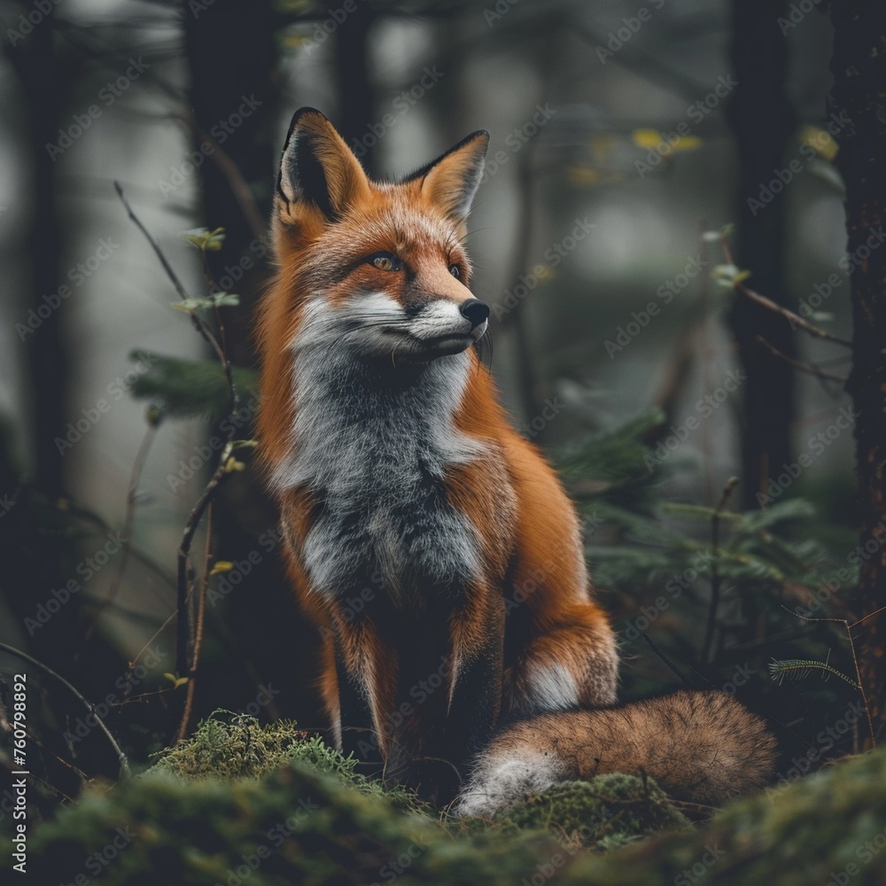 fox,high resolution canon DSLR