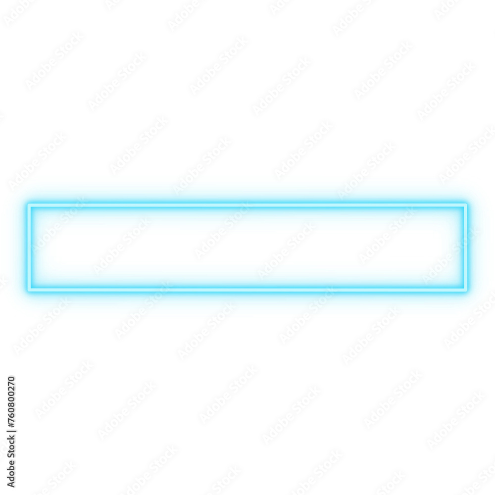 Neon title border, square text box Neon title border, square text box
