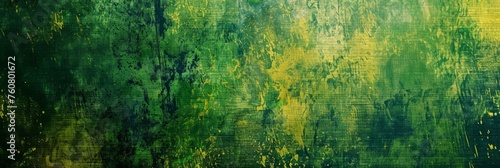 Grunge Background Texture in the Colors Vibrant Yellow, Neon Green and Chartreuse created with Generative AI Technology