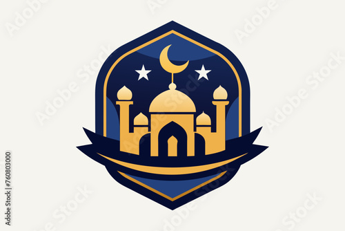 ramazan logo vector illustration 