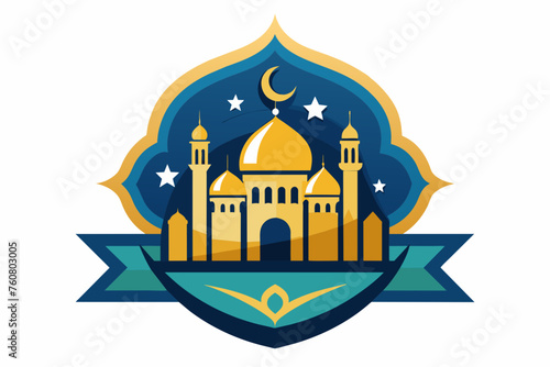 ramazan logo vector illustration 
