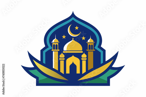 ramazan logo vector illustration 