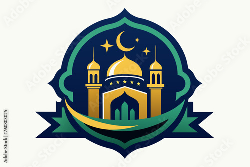 ramazan logo vector illustration 