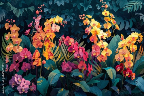 Rare Orchids Display at Chelsea Flower Show