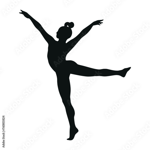 Gymnast Silhouette