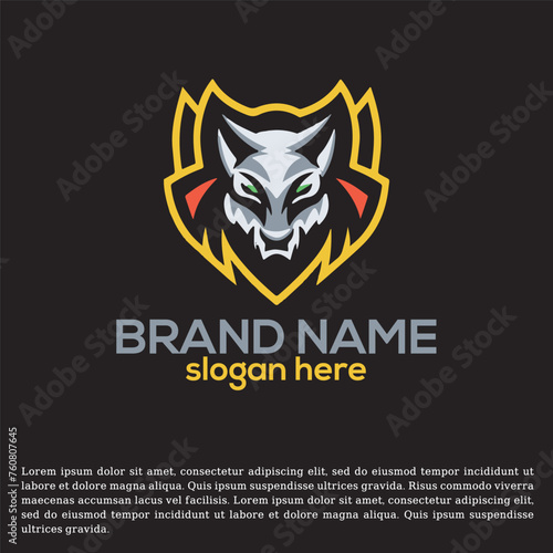 Arcane Aegis  Detailed Esports Logo Idea