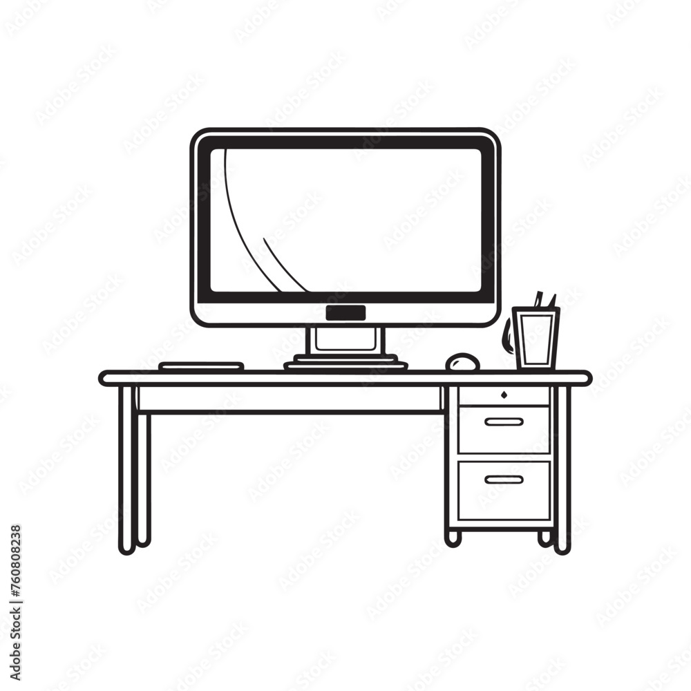 tv and computer tv and computer