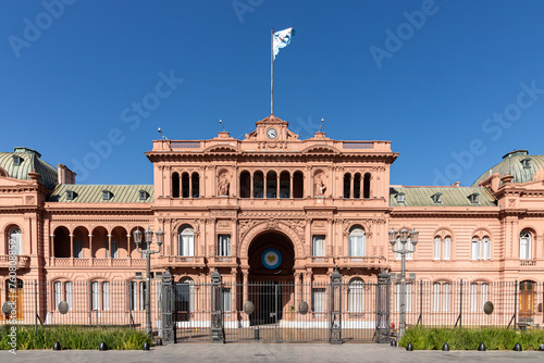 Casa Rosada, símbolo governamental histórico em Buenos Aires capital da Argentina