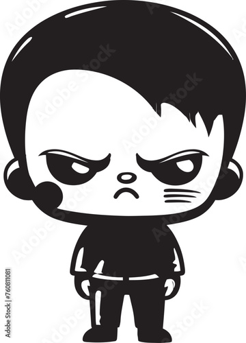 Weary Wyatt Weary Little Boy Vector Icon Lonesome Leo Lonesome Cartoon Boy Emblem