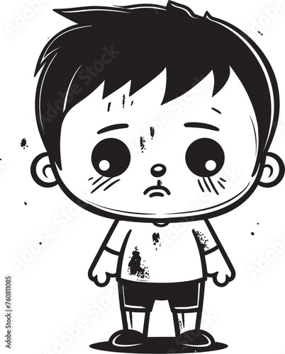 Lonesome Leo Lonesome Cartoon Boy Emblem Desolate Danny Desolate Little Boy Symbol