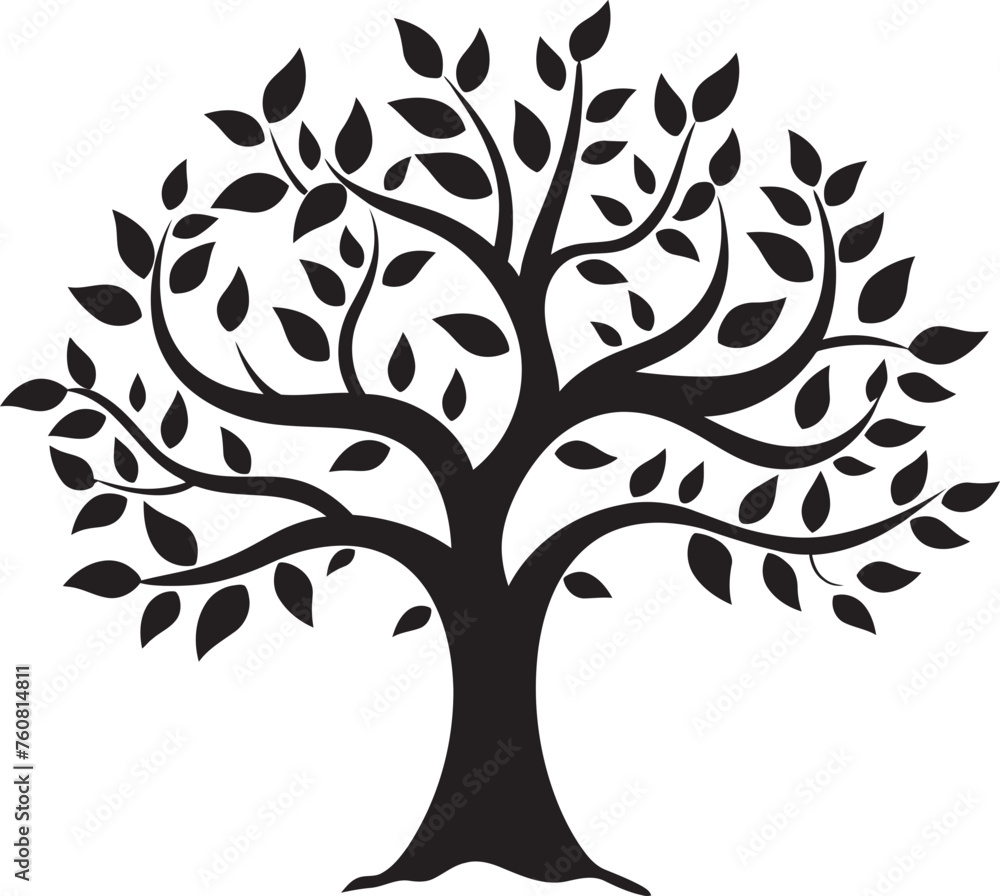 Wasted Woodwork Symbol Symbolic Emblem of Dead Branch Arid Arboreal Badge Vector Logo Design of Wilted Branch