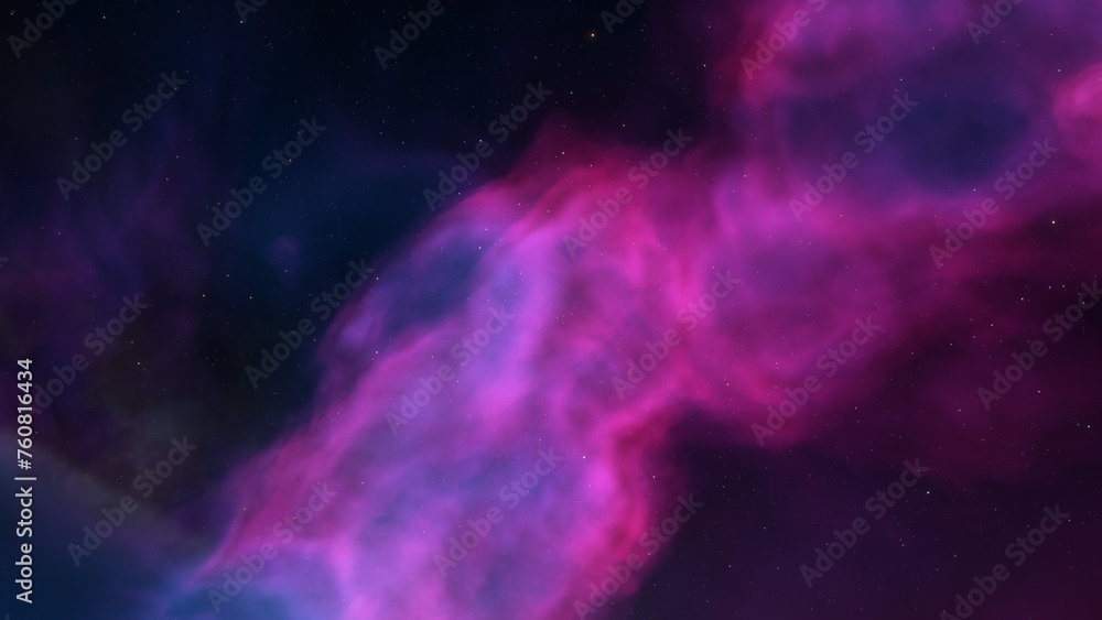 Fototapeta premium Space nebula. 
