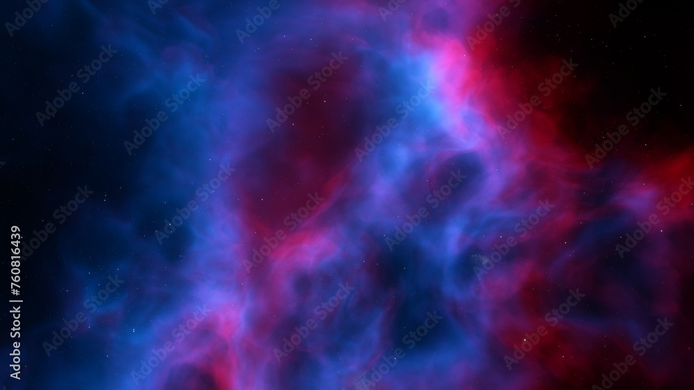 Space nebula.
