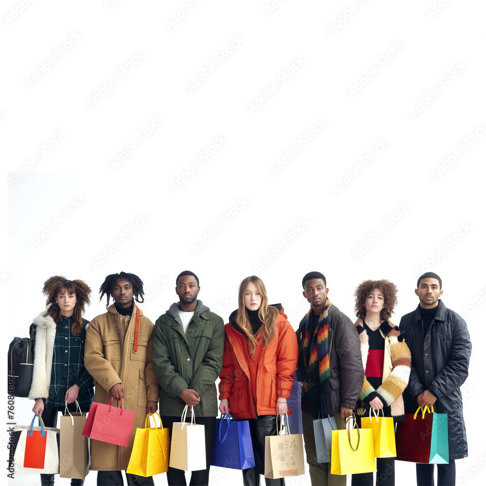 Retail Therapy: A Gathering of Shoppers Retail Therapy: A Gathering of Shoppers